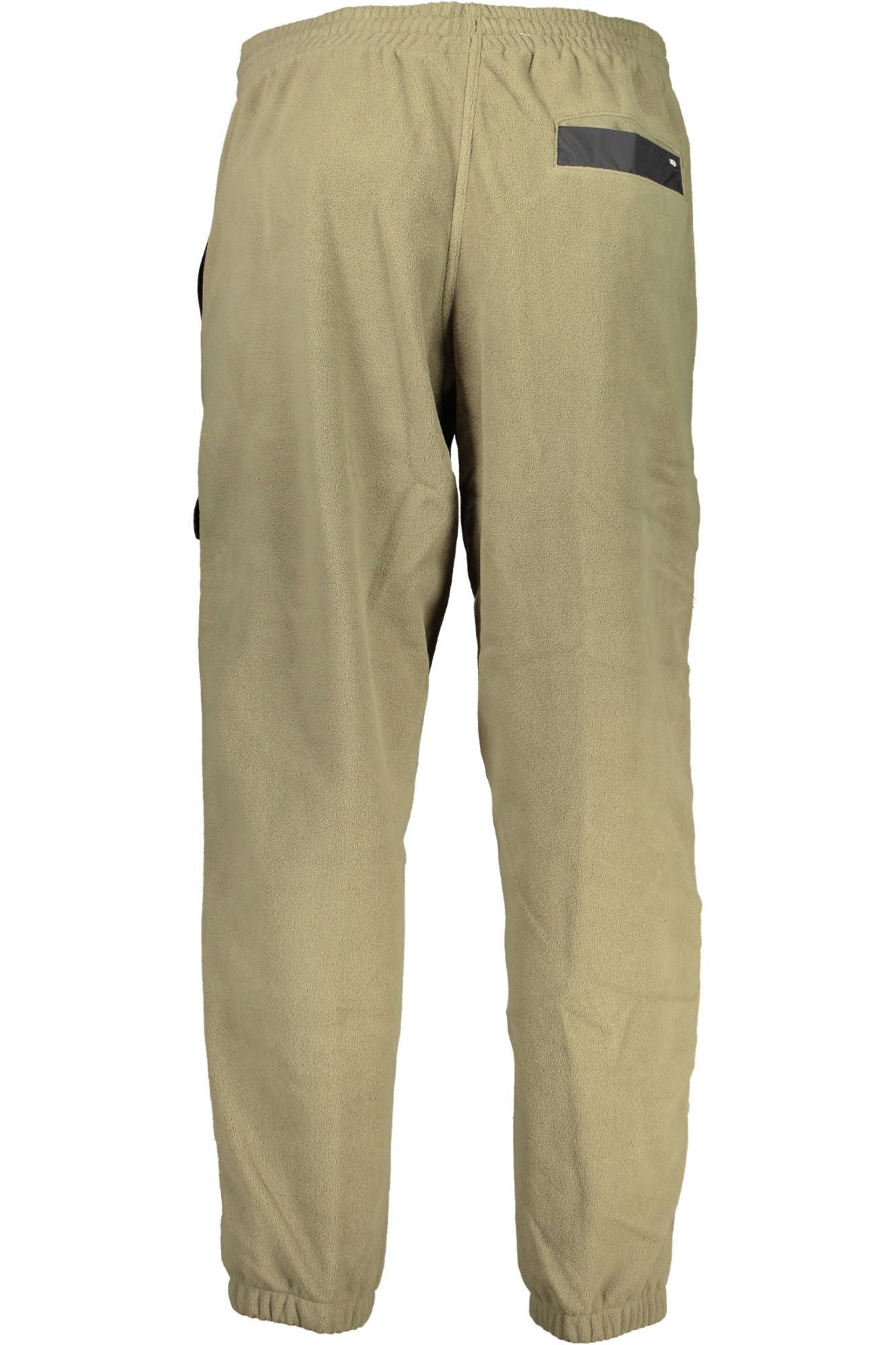 Green Polyester Jeans & Pant