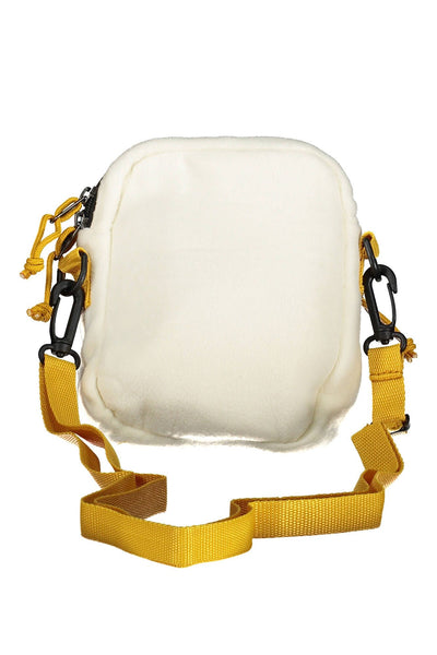 White Polyester Shoulder Bag