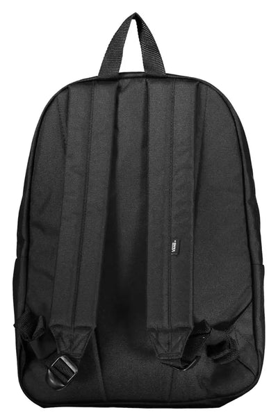 Black Polyester Backpack