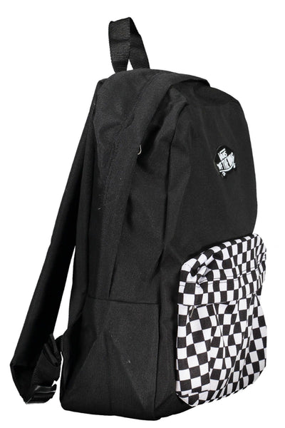 Black Polyester Backpack