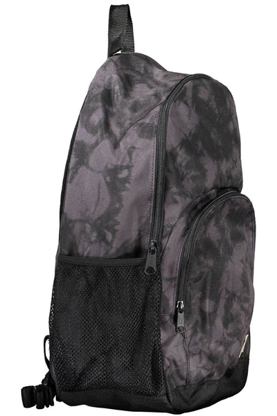 Black Polyester Backpack