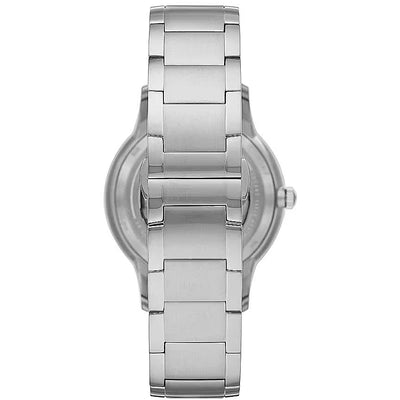 Silver Steel Automatic Watch